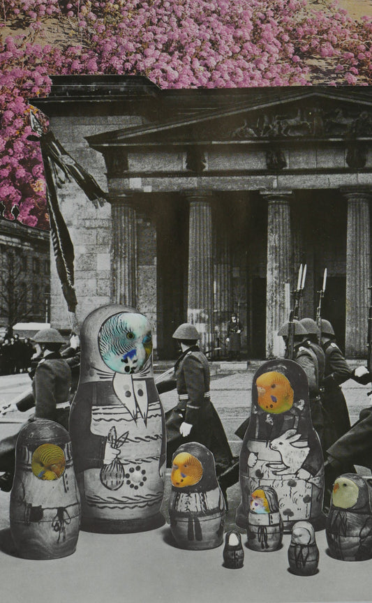 Before you say - A4 original print on fine cotton rag 1/1 - framed